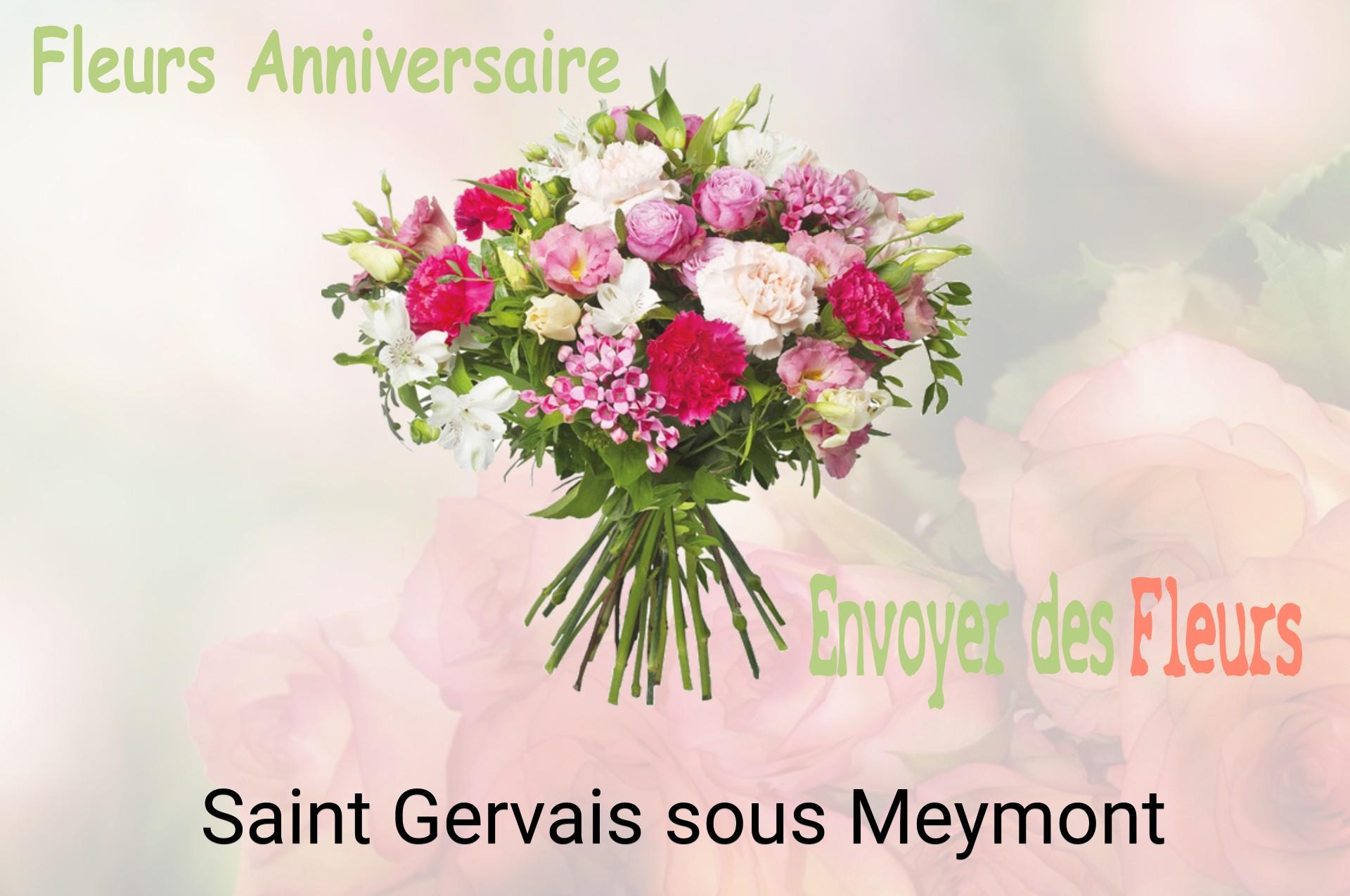 Bouquet de fleurs d’anniversaire livré à Saint-Gervais-sous-Meymont