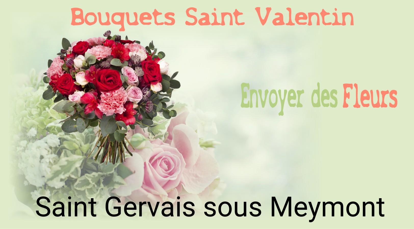 Roses de Saint-Valentin livrées à Saint-Gervais-sous-Meymont